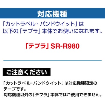 PROテープカートリッジ パンドウイット・カットラベル セルフラミネートラベル キングジム