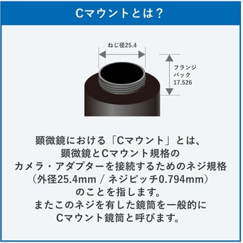 キヤノンR用 Cマウントアダプター NY-1Hハイパーレンズ(広視野・高解像)(広視野・高解像) マイクロネット
