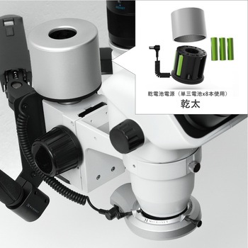 <MyDeskシリーズ><USBカメラ専用>同時3視野ズーム式実体顕微鏡 三太T-GP(アーム式) マイクロネット