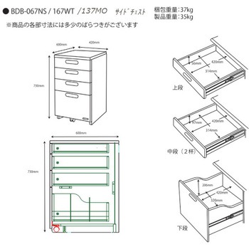 BEENO サイドチェスト コイズミファニテック