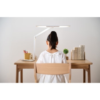 LEDデスクライト クランプ式 幅52cm Ra97 45分タイマー機能 コイズミファニテック