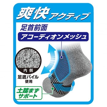 ニオイクリア スニーカー先丸2足入り G-9217 コーコス信岡
