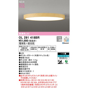 フラットプレート 居住用LEDシーリングライト 丸型 ODELIC(オーデリック)