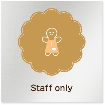 B-MA1-0110 �f�U�C���T�C�� ���H����Cookie RB-150 �t�W�^[�����D�E�W��] �e�[�v/�V�[�� �\�����eStaff only   B-MA1-0110 70462686