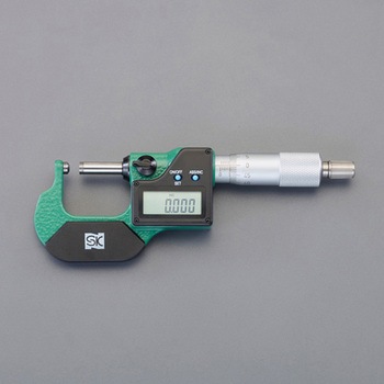 デジタルマイクロメーター(片球面) エスコ