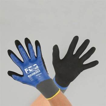 ニトリルゴムコーティング手袋(フルコーティング) エスコ