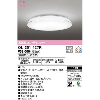 LEDシーリングライト ODELIC(オーデリック)