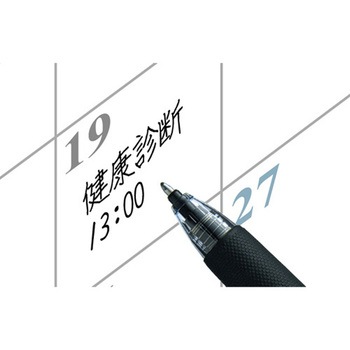 ノック式加圧式ボールペン(油性) エスコ