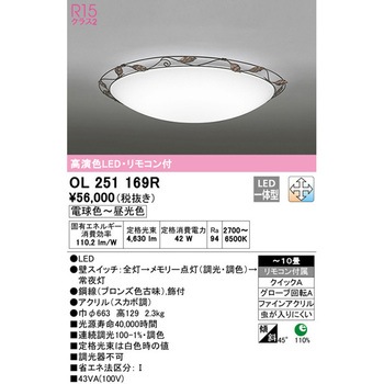 LEDシーリングライト ODELIC(オーデリック)