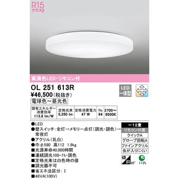 LEDシーリングライト ODELIC(オーデリック)