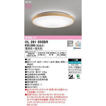 LEDシーリングライト ODELIC(オーデリック)