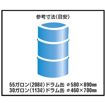 ドラム缶用手押しポンプ(アドブルー用) エスコ