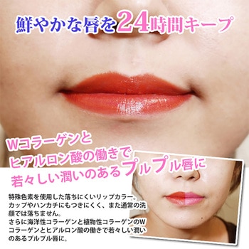 落ちない口紅 紅撫子 べになでしこ うる艶 コラーゲン リップ 上品 DAP