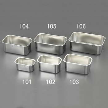 パーツトレーセット[ステンレス製] エスコ