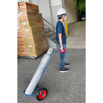 ハンドトラック[ボンベ用] エスコ