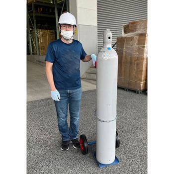 ハンドトラック[ボンベ用] エスコ