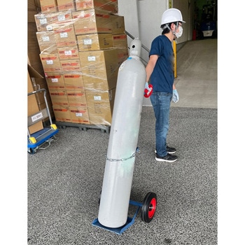 ハンドトラック[ボンベ用] エスコ