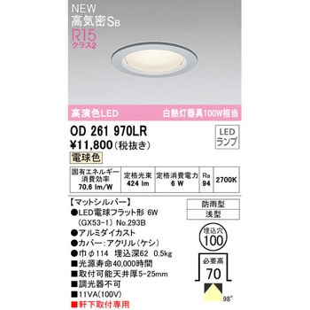 非調光 エクステリアベースダウンライト ODELIC(オーデリック)