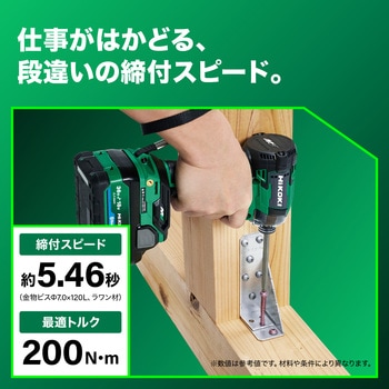 36Vコードレスインパクトドライバ HiKOKI(ハイコーキ)