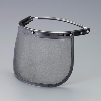 ヘルメット取付フェイスプロテクター(スチールメッシュ) エスコ