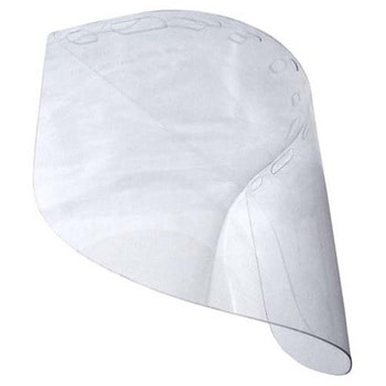 ヘルメット取付フェイスプロテクター(幅広) - エスコ