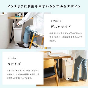 ペダル開閉ダストボックス エスコ