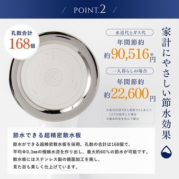 シャワーヘッド BIRAKU2 アラミック