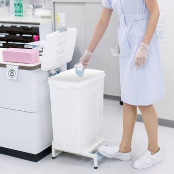 医廃物容器フレームⅡ樹脂ペール専用 テラモト