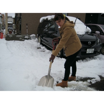 アルミ雪スコ (炭スコ型) コンパル