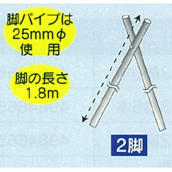 2脚(1．8m) 南榮工業