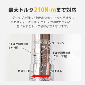 自動車タイヤ交換用トルクレンチ WHATNOT(ワットノット)