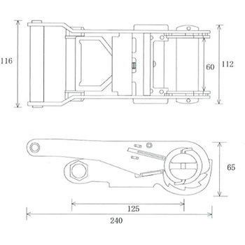 ラチェット荷締機 エスコ