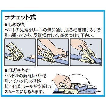 ラチェット荷締機 エスコ