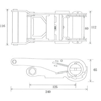 ラチェット荷締機 エスコ