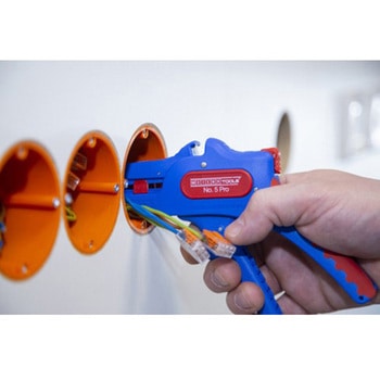 ワイヤーストリッパー(自動調整/カッター付) エスコ