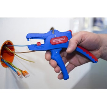 ワイヤーストリッパー(自動調整/カッター付) エスコ