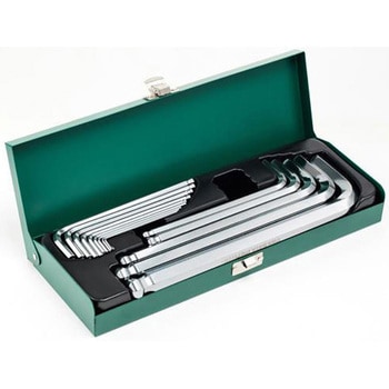 ロング六角棒レンチセット(ボールポイント付) エスコ