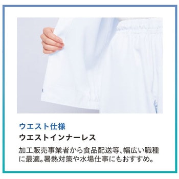 【衛生対策】半袖コート サーヴォ(サンペックスイスト)