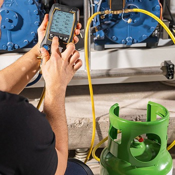 冷媒自動充填はかりセット エスコ