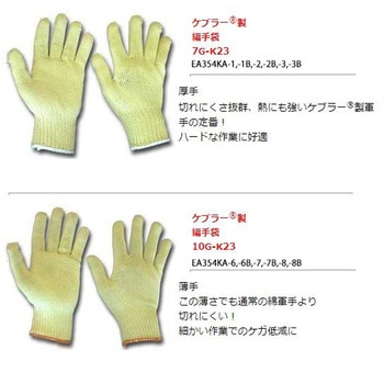 厚手ケブラー手袋 エスコ