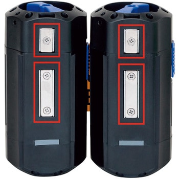 自動巻きWバリアリール屋外対応スタンド(2本セット) Reelex