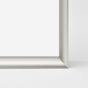 ALUMIUM SERIES 02 LEAN マットシルバー 屋内用 サインシティ