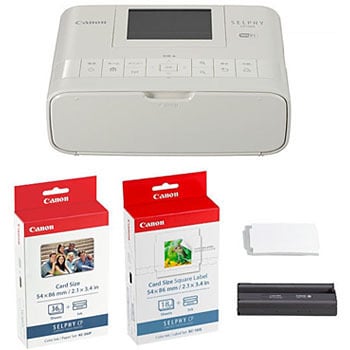 CP1300 カードプリントキット ホワイト コンパクトフォトプリンター 