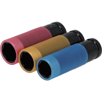 1/2DR ホイルナット用インパクトソケット3本セット SIGNET(シグネット)