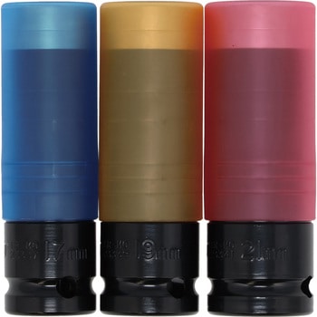 1/2DR ホイルナット用インパクトソケット3本セット SIGNET(シグネット)