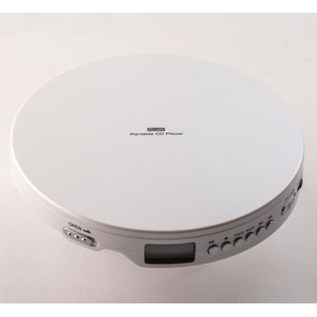 YPCD-100MW キュリオム ポータブルCDプレーヤー 1台 YAMAZEN
