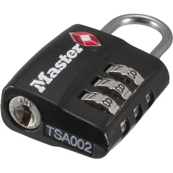 TSA南京錠 ナンバー可変式 MasterLOCK
