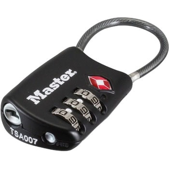 TSA南京錠 ナンバー可変式 MasterLOCK