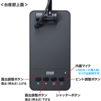 書画カメラ サンワサプライ