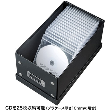 CDボックス Amazon.co.jp: サンワダイレクト CDケース 収納ボックス CD/38枚